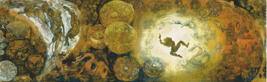 丝绸之路——杨晓阳丝路四十年好意思术创作暨文件展（新疆站）在新疆好意思术馆开幕