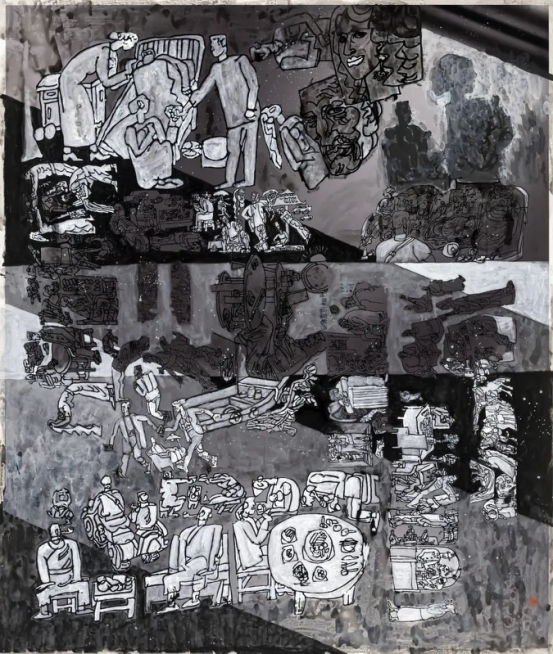 丝绸之路——杨晓阳丝路四十年好意思术创作暨文件展（新疆站）在新疆好意思术馆开幕