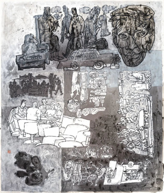 丝绸之路——杨晓阳丝路四十年好意思术创作暨文件展（新疆站）在新疆好意思术馆开幕