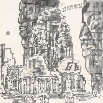 丝绸之路——杨晓阳丝路四十年好意思术创作暨文件展（新疆站）在新疆好意思术馆开幕